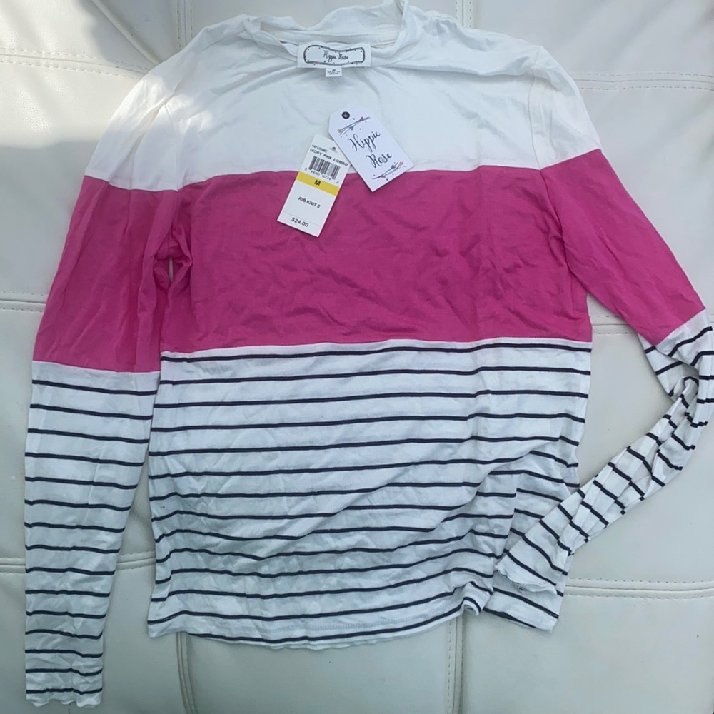 Hippie Rose - long sleeve shirt - size M -